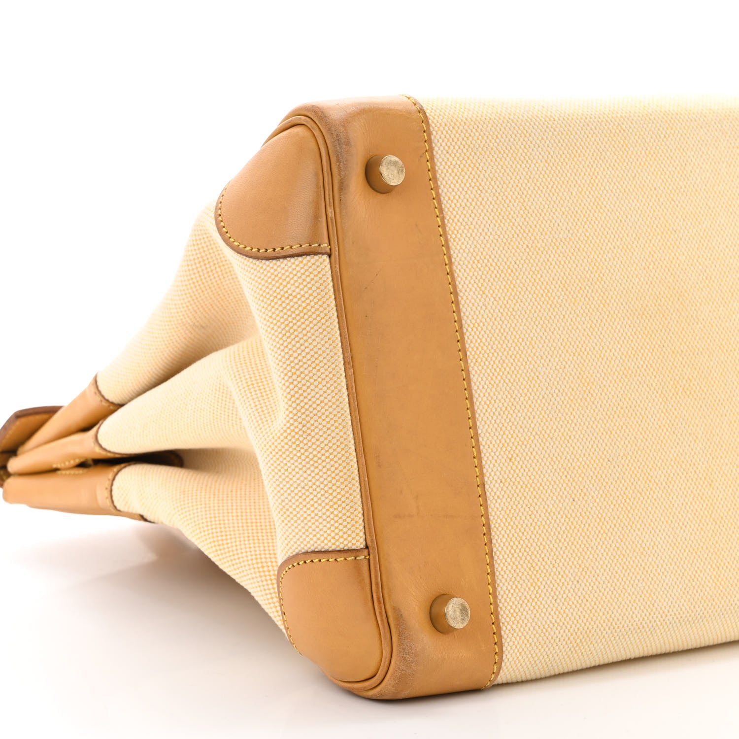Hermes Toile Barenia Birkin 35 9 of 14