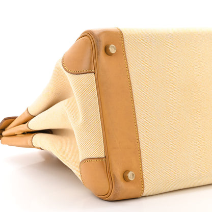 Hermes Toile Barenia Birkin 35 9 of 14