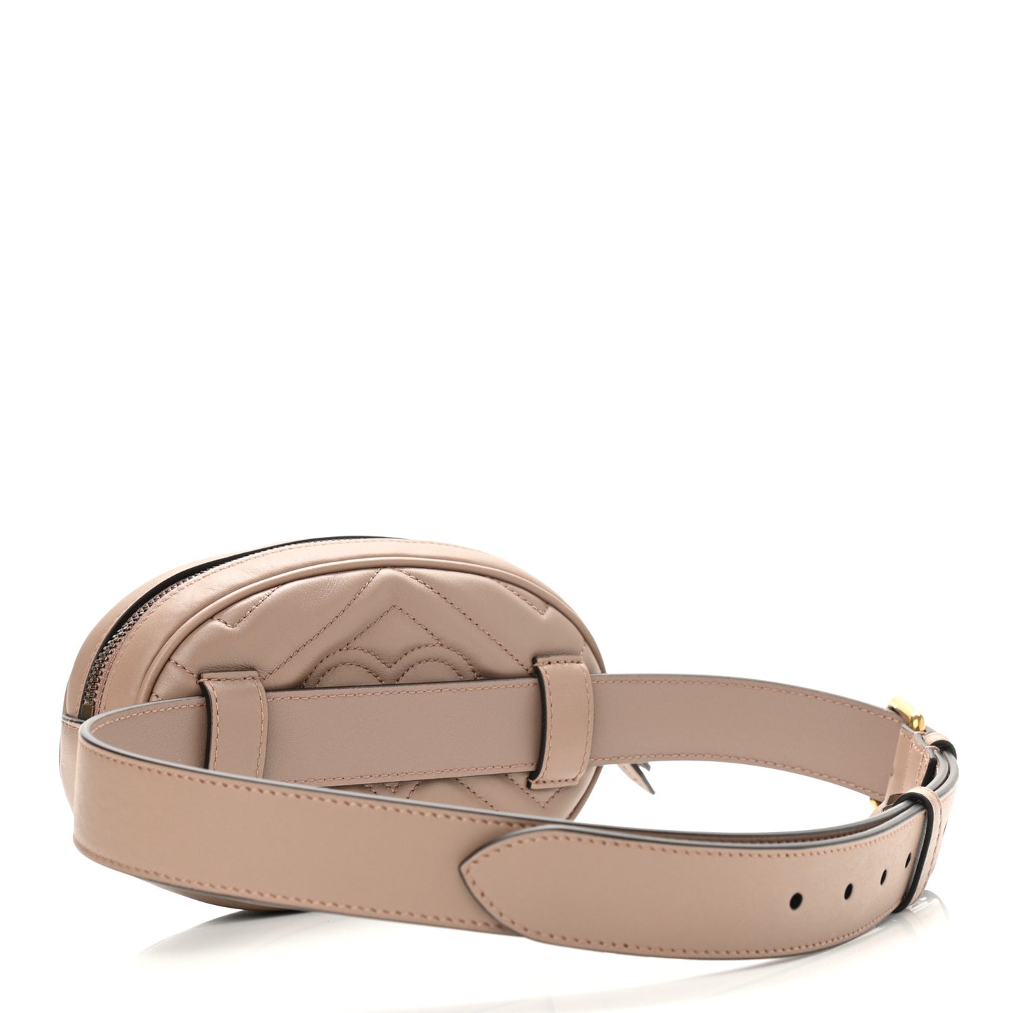 Calfskin Matelasse GG Marmont Belt Bag 85 34 Porcelain Rose