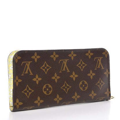 Louis Vuitton Monogram Fleuri Insolite Wallet Yellow 3 of 8