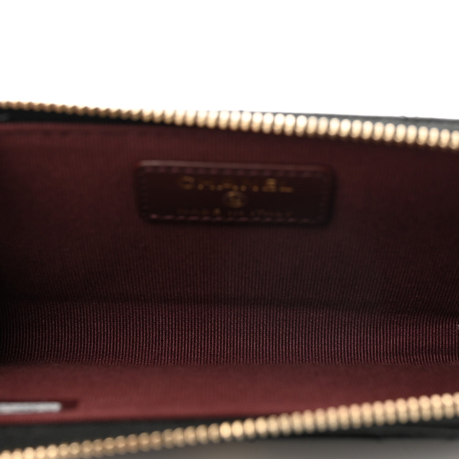 Chanel Caviar Quilted CC Zip Around Card Holder Black 5 of 9