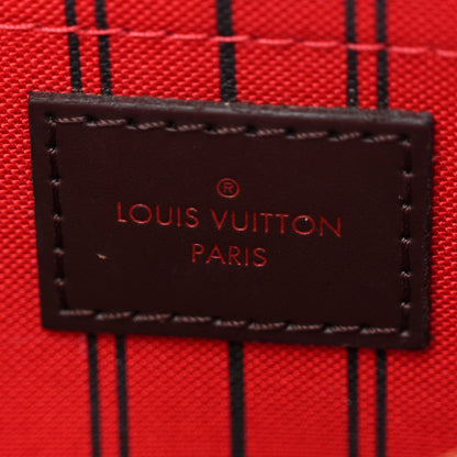 Louis Vuitton Damier Ebene Neverfull MM GM Pochette 6 of 7