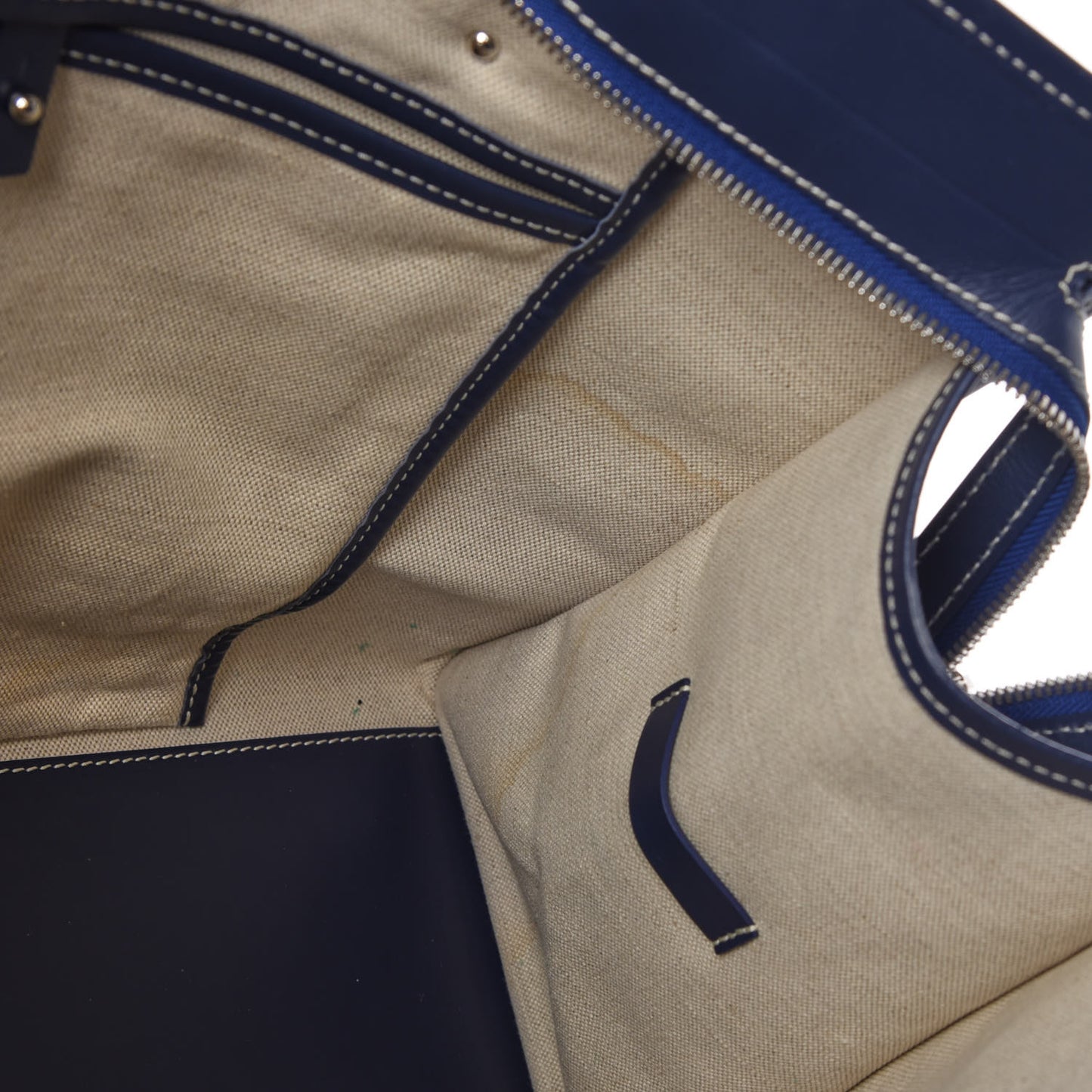 Goyardine Marquises Tote Navy