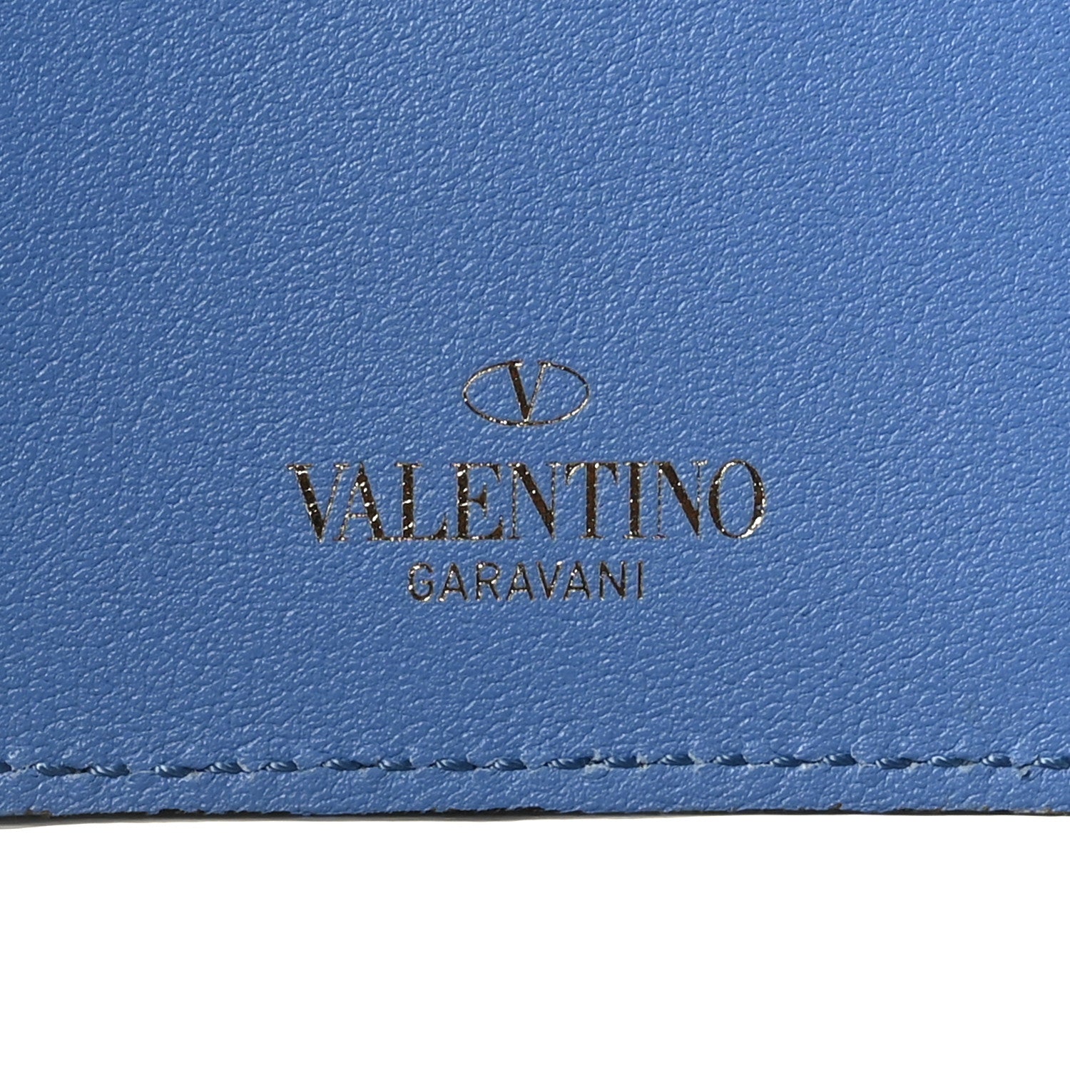 Valentino Garavani Calfskin Rockstud Bi-Fold Organizer Wallet Angel 6 of 7