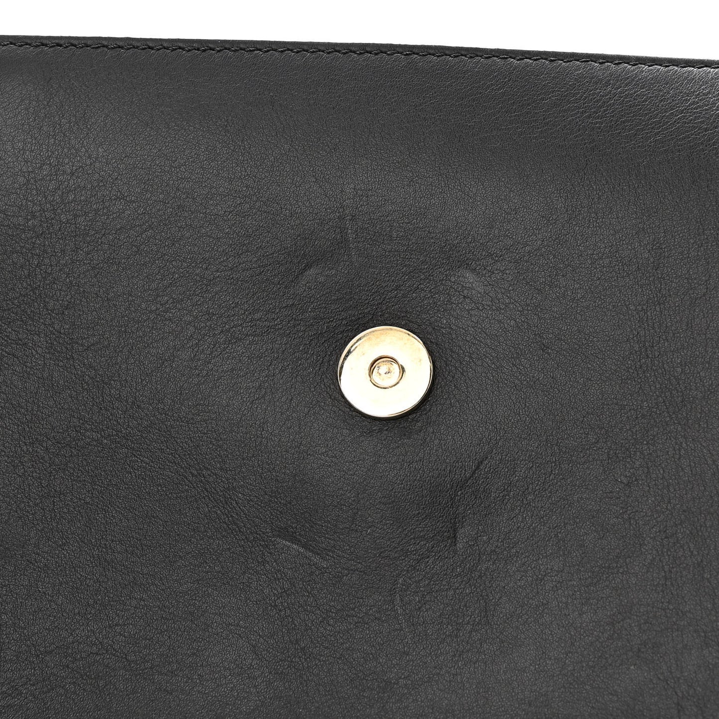 Suede Calfskin Medium Faye Shoulder Bag Black