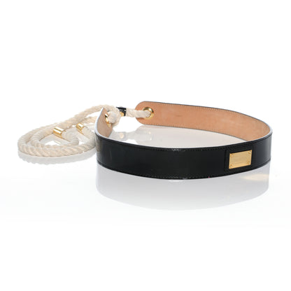 Louis Vuitton Patent Inventeur Rope Belt 85 34 4 of 10