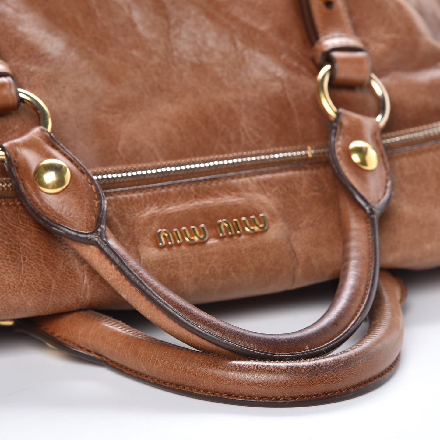 Vitello Lux Medium Bow Bag Palissandro