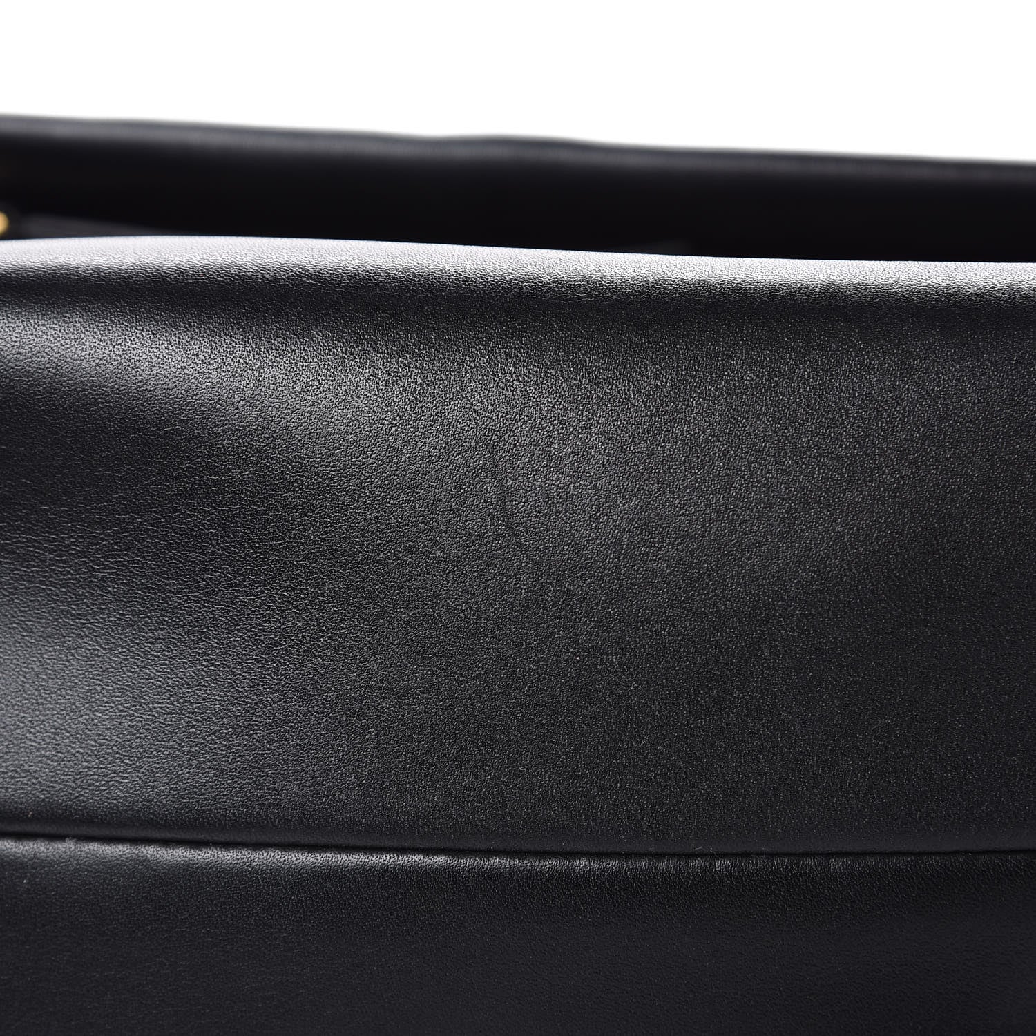 Celine Lambskin Flap Clasp Shoulder Bag Black 10 of 14