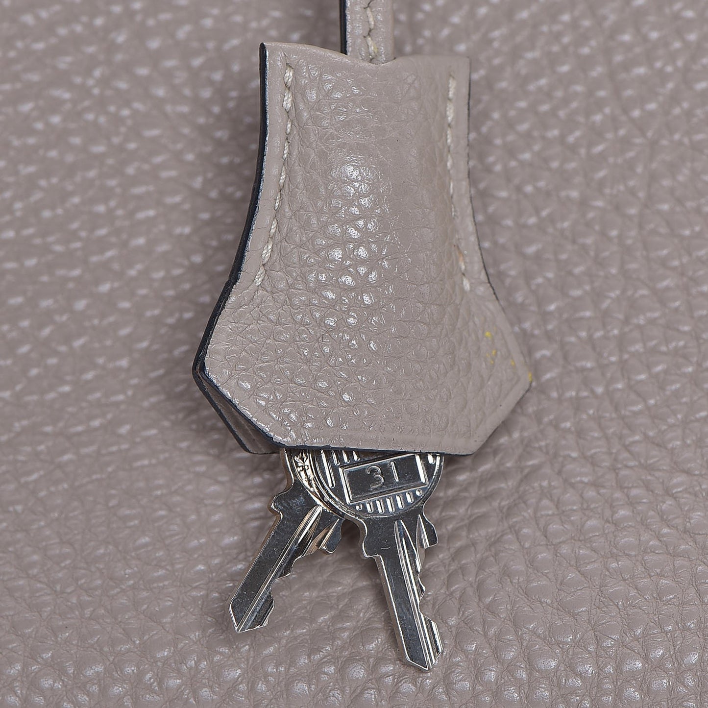 Togo Birkin 35 Gris Tourterelle