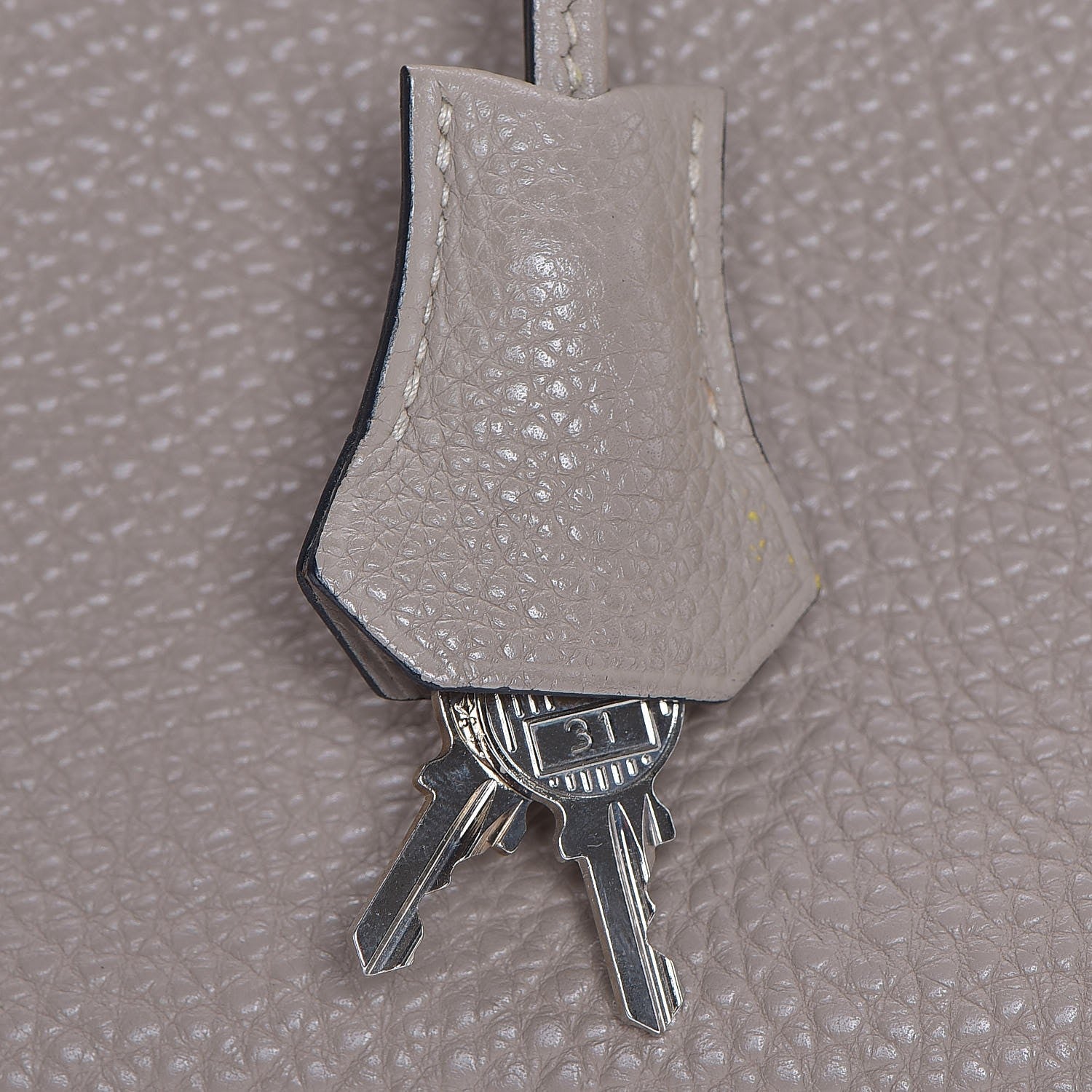 Hermes Togo Birkin 35 Gris Tourterelle 26 of 33