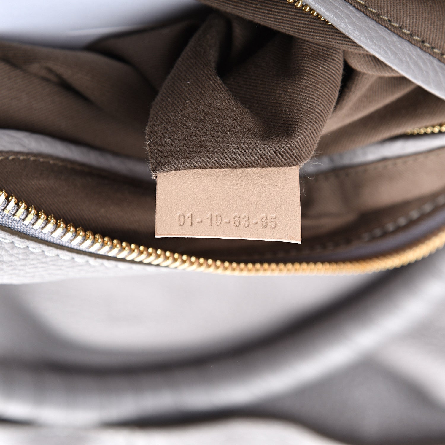 Chloe Calfskin Large Marcie Satchel Cashmere Grey 6 of 9