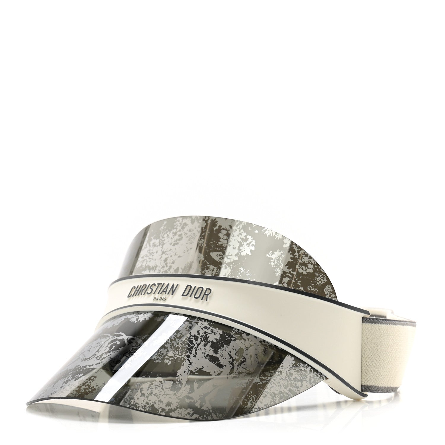 Christian Dior Toile de Jouy DiorClub V1U Sun Visor White 1 of 10