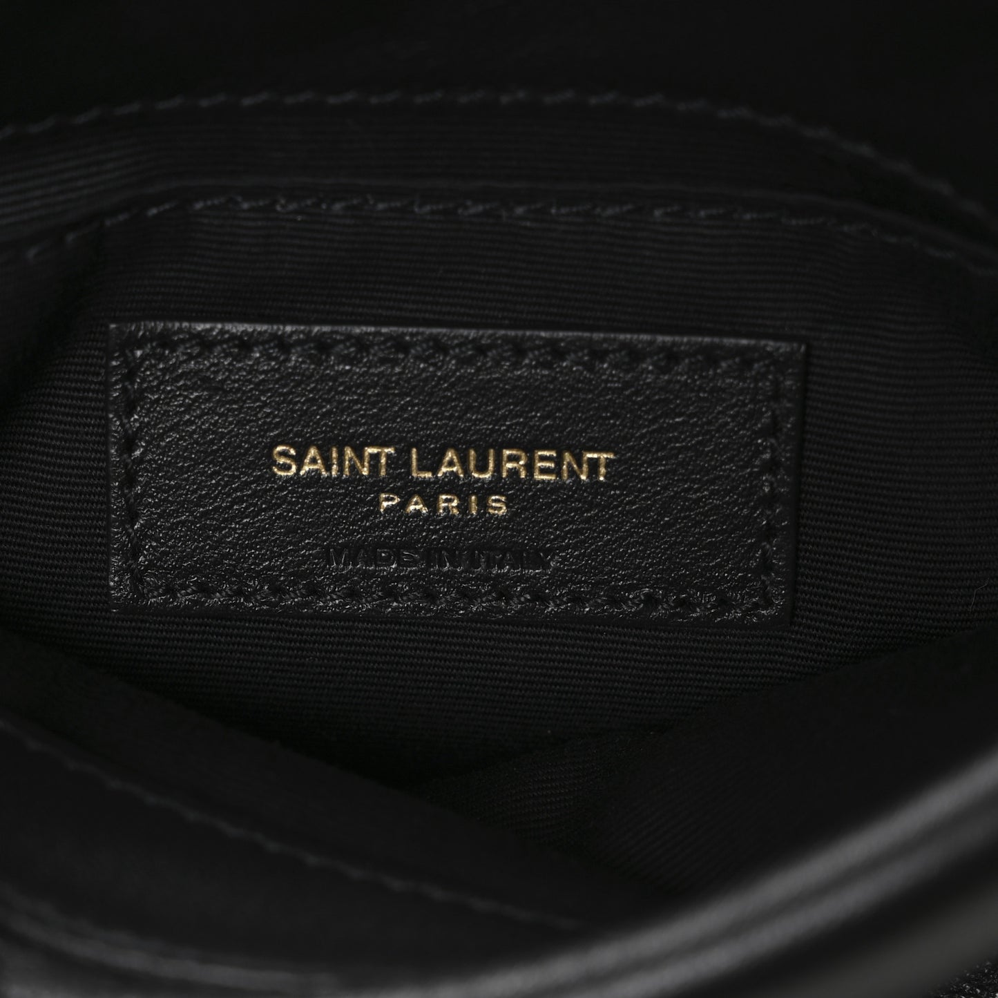 Lambskin Patchwork Monogram Nano Jamie 4.3 Black