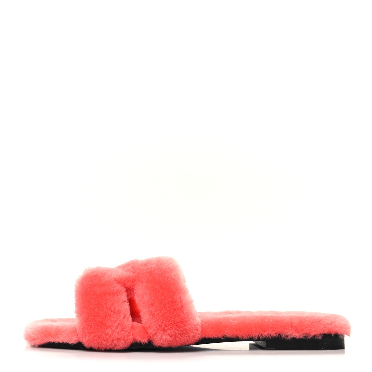 Hermes Woolskin Oran Sandals 41 Rose Du Desert 1 of 8