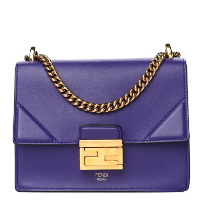 Fendi Vitello Grace Matte Small Kan U Shoulder Bag Purple Rain 1 of 17