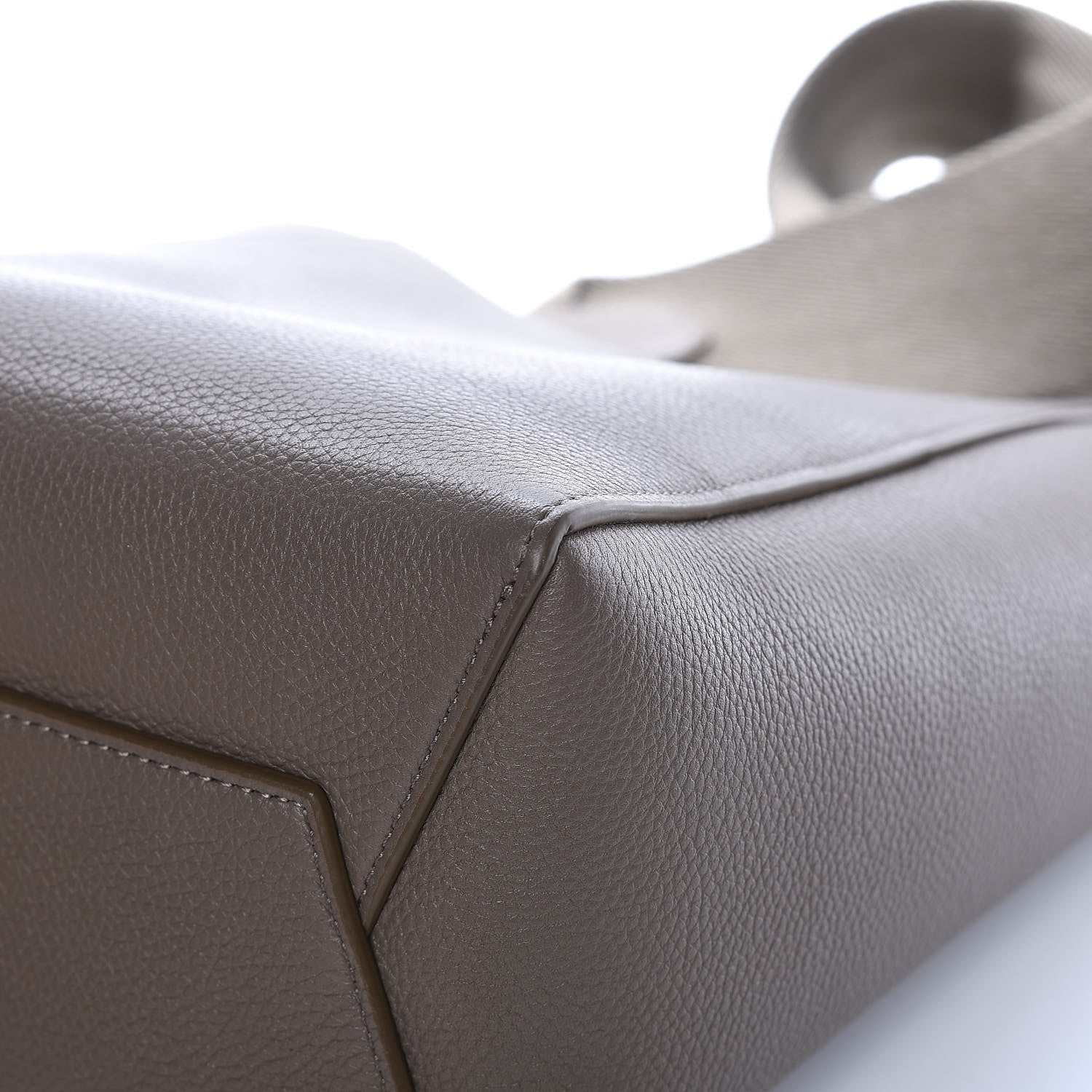 Celine Soft Grained Calfskin Small Sangle Bucket Bag Taupe 15 of 15