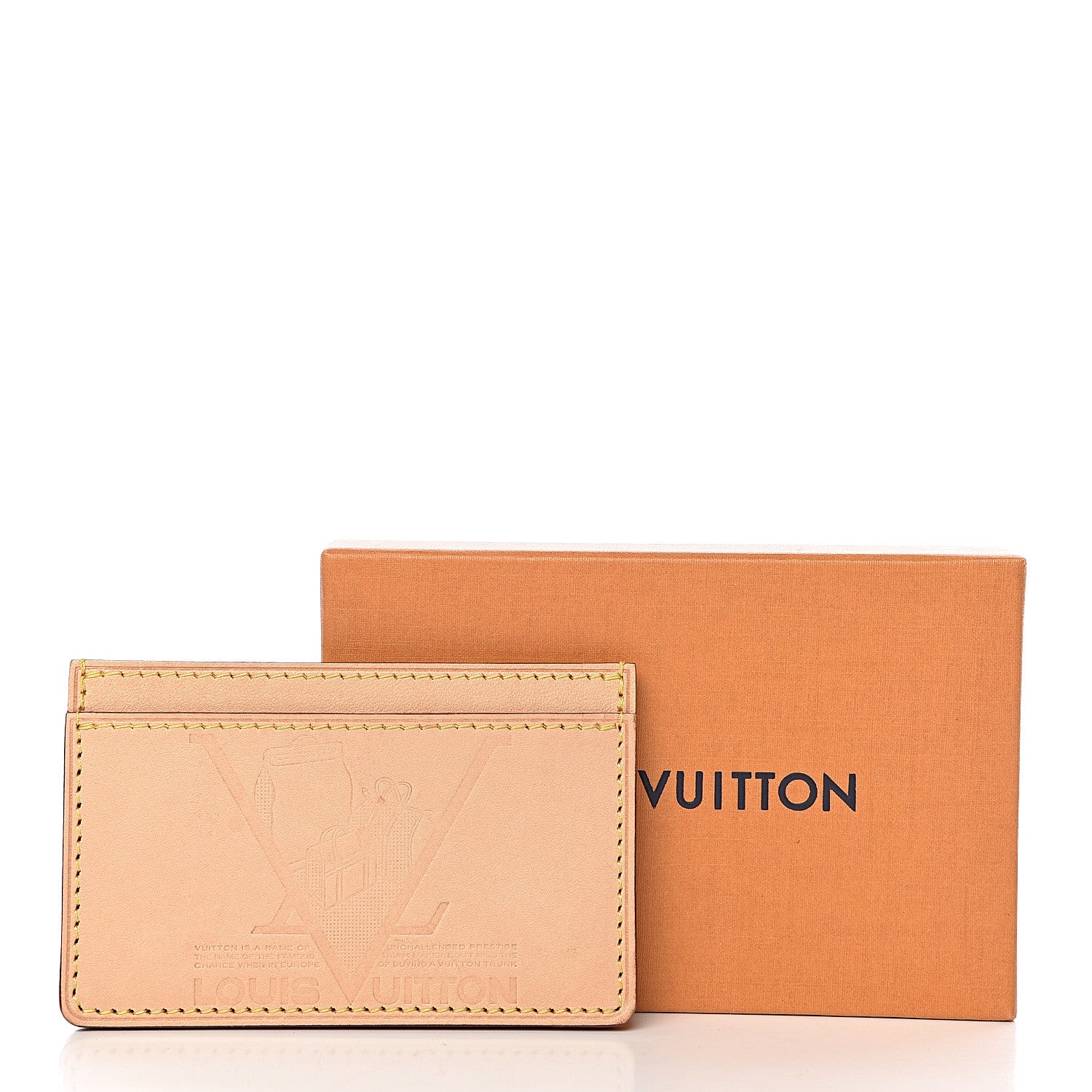 Louis Vuitton Vachetta Voyages Card Holder 8 of 8
