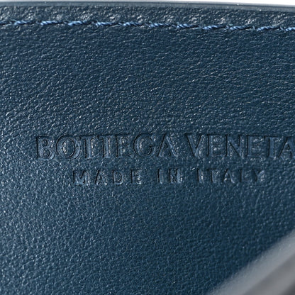 Bottega Veneta Nappa Intrecciato Card Holder Deep Blue 6 of 6