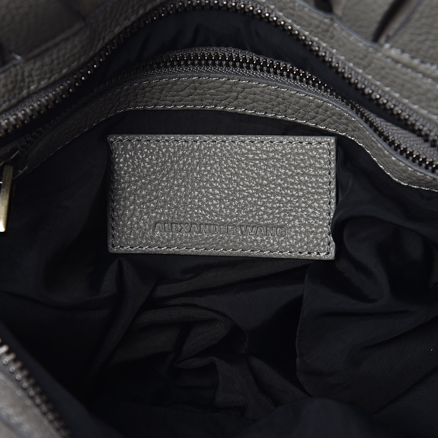 Alexander Wang Suede Kirsten Satchel Grey 6 of 9