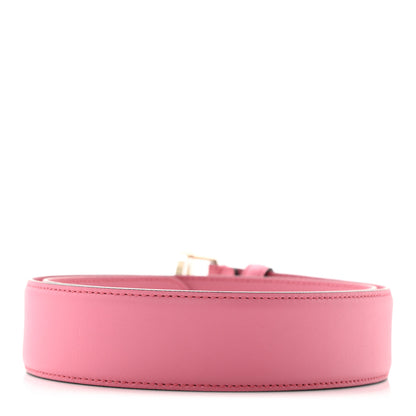 Gucci Moon Calfskin Interlocking G 37mm Belt 80 32 Glossy Pink 2 of 5
