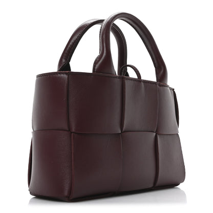 Bottega Veneta Nappa Maxi Intreccio Mini Arco Tote Barolo 4 of 10