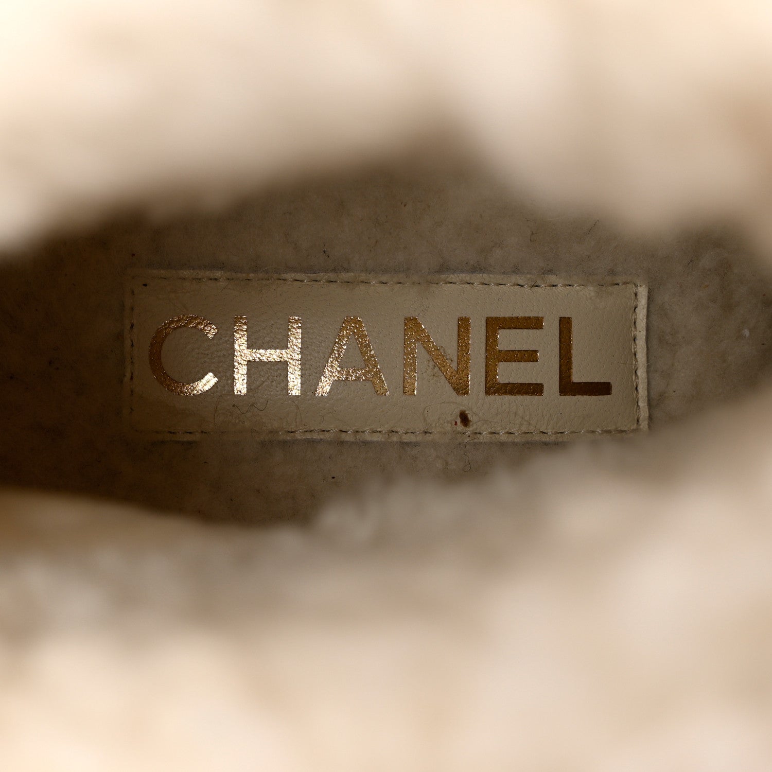 Chanel Lambskin Shearling Short Boots 38 Black 8 of 13