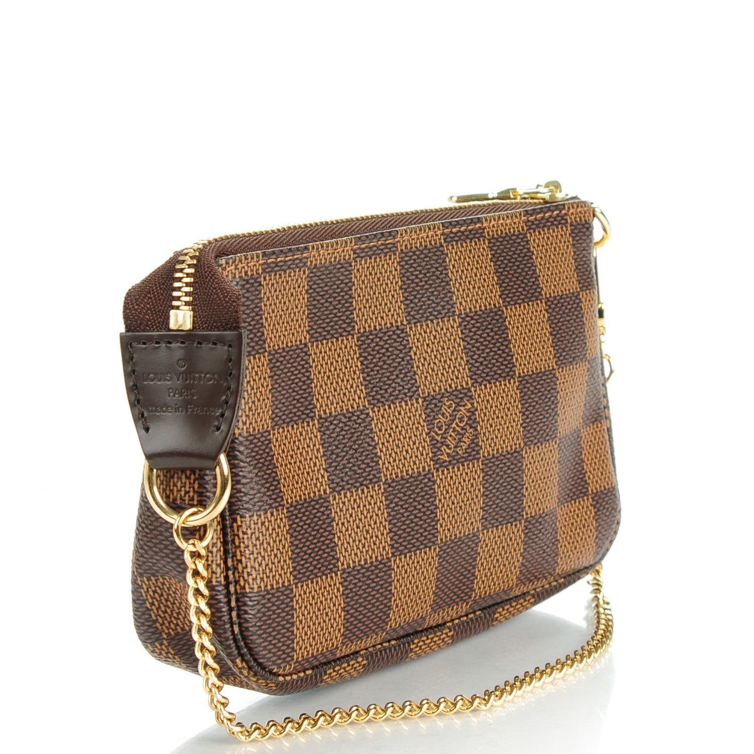 Louis Vuitton Damier Ebene Mini Pochette Accessories 3 of 7