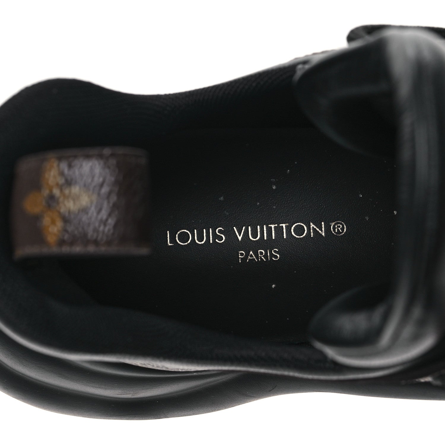 Louis Vuitton Calfskin Patent Monogram LV Archlight Sneakers 38.5 Black 7 of 10