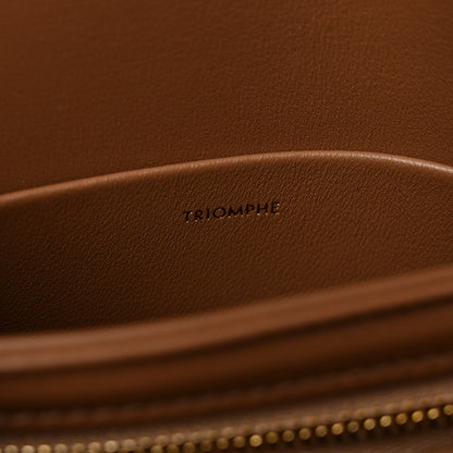 Celine Shiny Calfskin Teen Triomphe Bronze 7 of 15