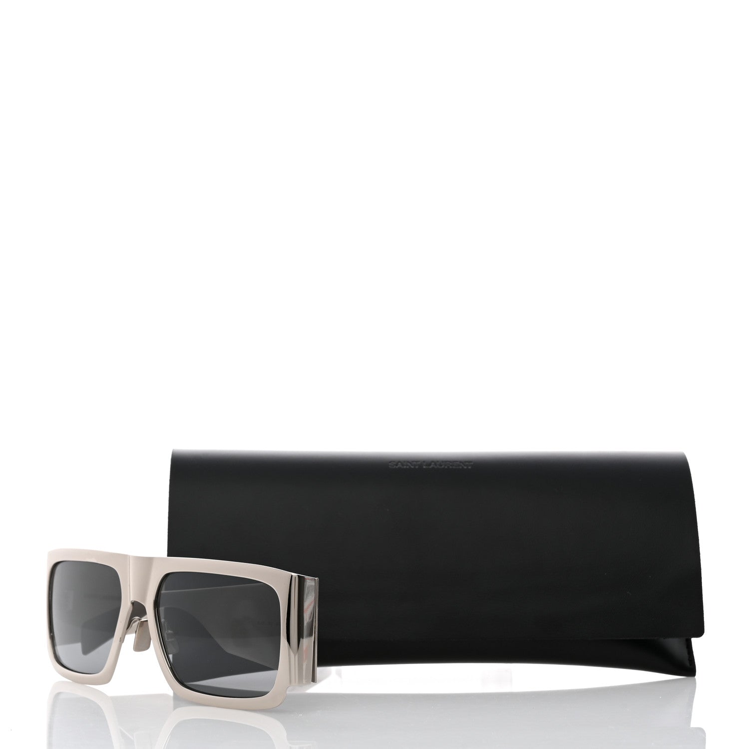 Saint Laurent Acetate Sunglasses SL 635 Silver 8 of 8