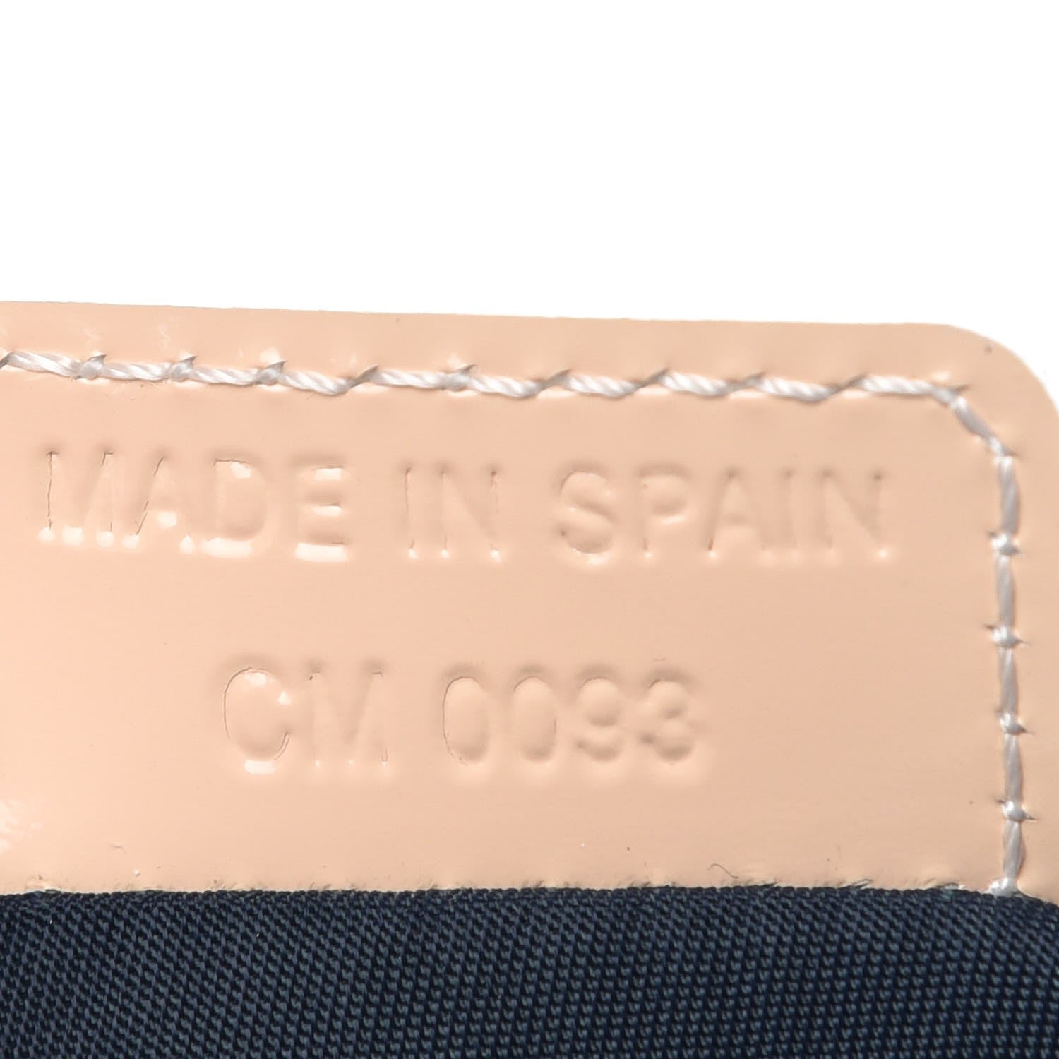 Christian Dior Monogram Mini Saddle Pochette Navy 7 of 11