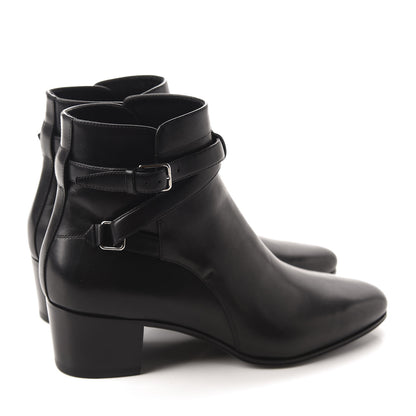 Saint Laurent Smooth Jodhpur Calfskin Blake Ankle Boots 40.5 Black 4 of 10