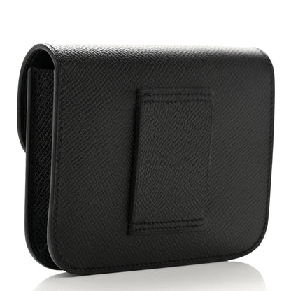 Hermes Epsom Constance Slim Wallet Black 4 of 7