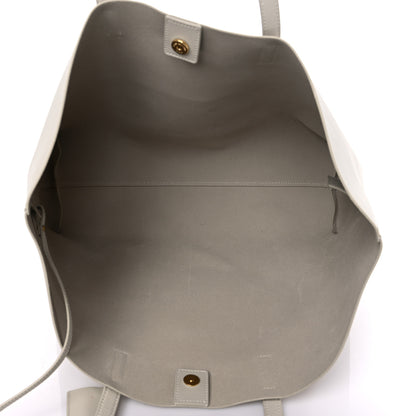 Saint Laurent Calfskin Large Shopping Tote Porcellana 6 of 12
