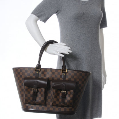 Louis Vuitton Damier Ebene Manosque GM 2 of 7
