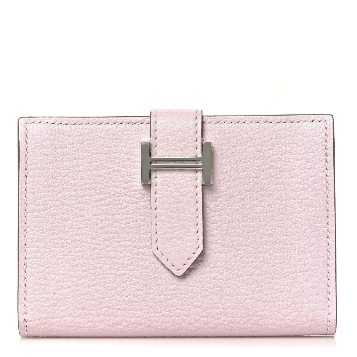 Chevre Mysore Bearn Card Holder Wallet Mauve Pale