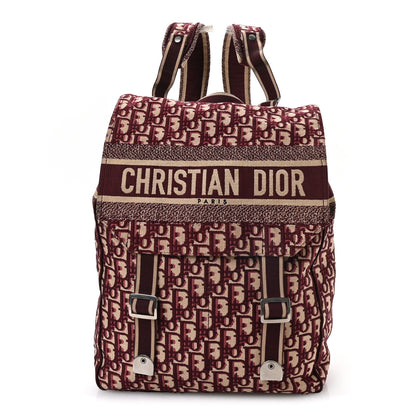 Christian Dior Oblique Backpack Bordeaux 1 of 11