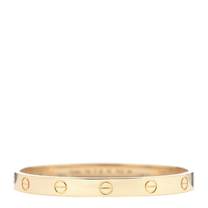 Cartier 18K Yellow Gold LOVE Bracelet 17 1 of 7