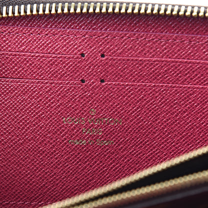 Louis Vuitton Monogram Clemence Wallet Fuchsia 6 of 8