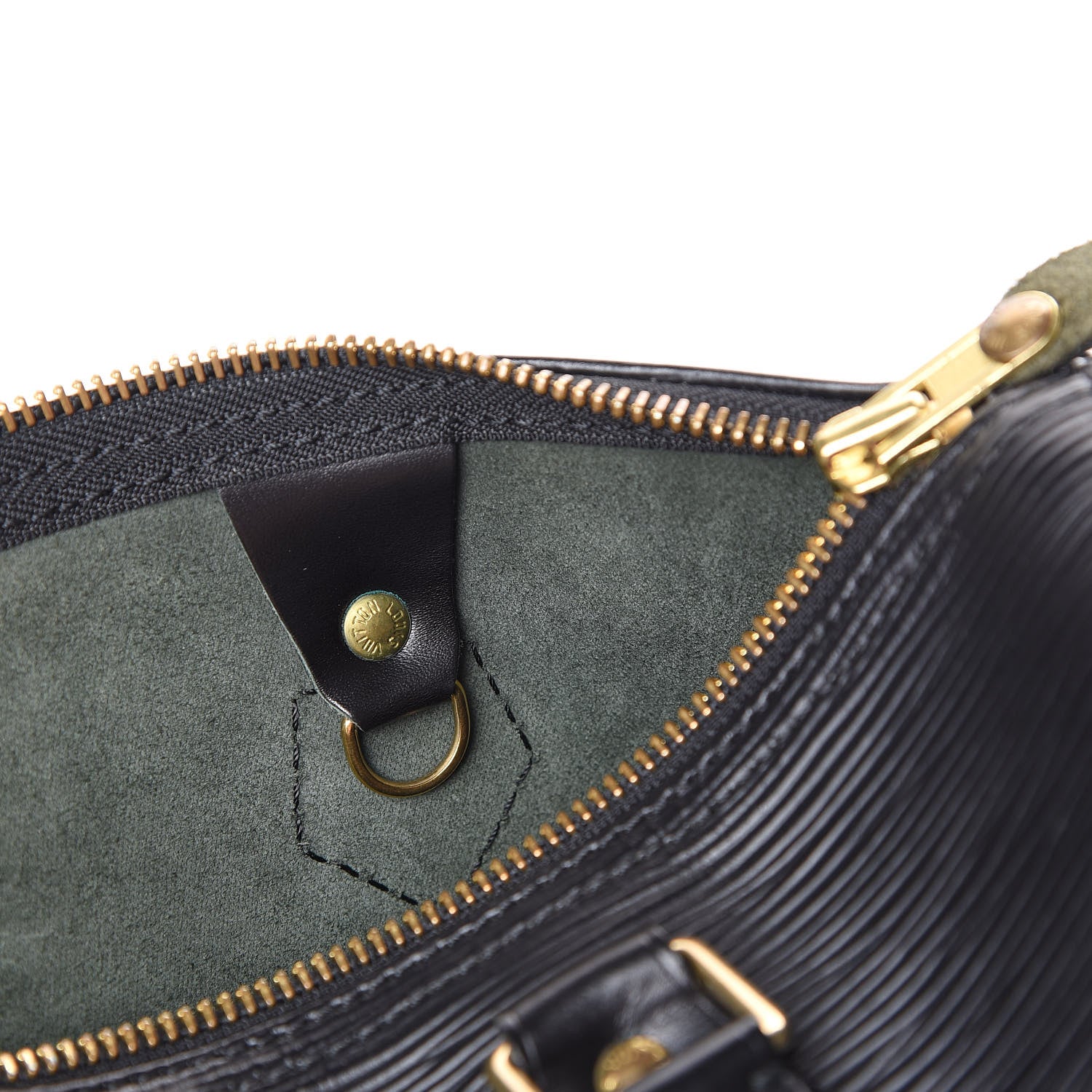 Louis Vuitton Epi Speedy 25 Black 12 of 14