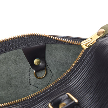 Louis Vuitton Epi Speedy 25 Black 12 of 14