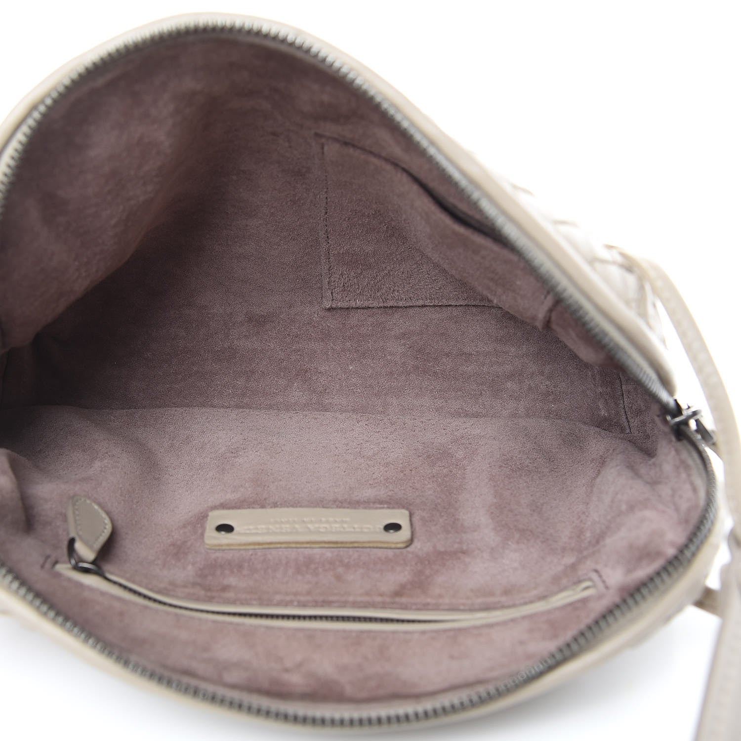Bottega Veneta Nappa Intrecciato Crossbody Pillow Fume 5 of 16