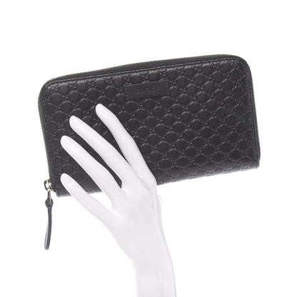 Gucci Microguccissima Zip Around Wallet Black 2 of 15