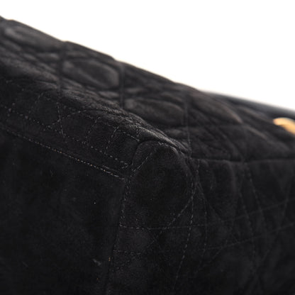 Christian Dior Suede Cannage Medium Lady Dior Black 13 of 17