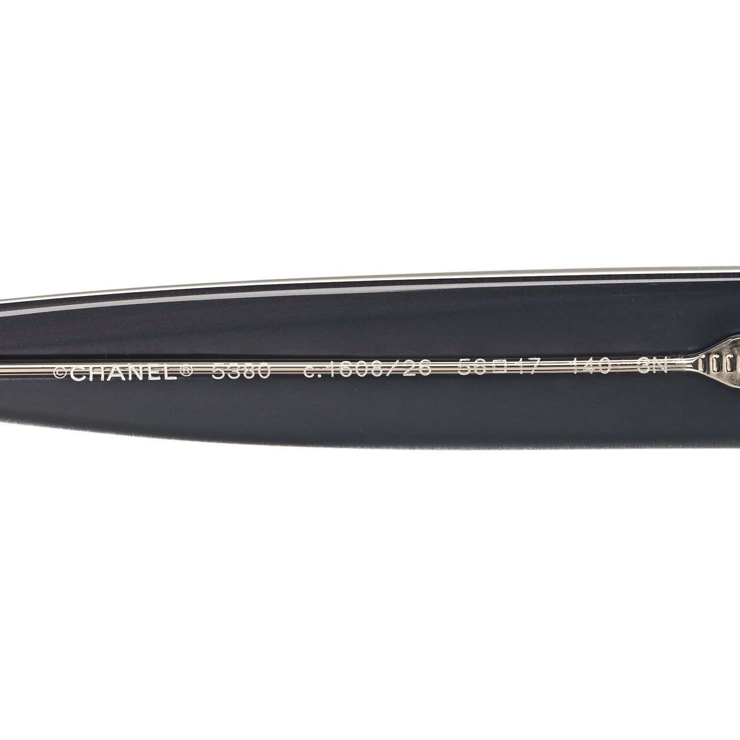 Chanel Acetate Square CC Sunglasses 5380 Black 5 of 7