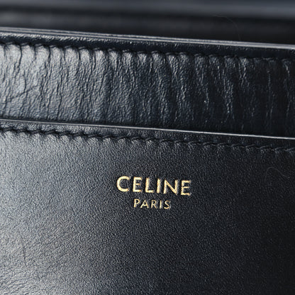 Celine Satinated Calfskin Small 16 Top Handle Bag Black 8 of 11