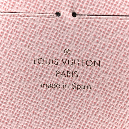 Louis Vuitton Monogram Clemence Wallet Rose Ballerine 6 of 14