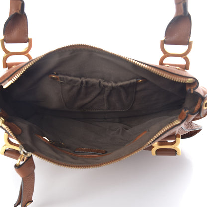 Chloe Calfskin Medium Marcie Satchel Tan 5 of 9