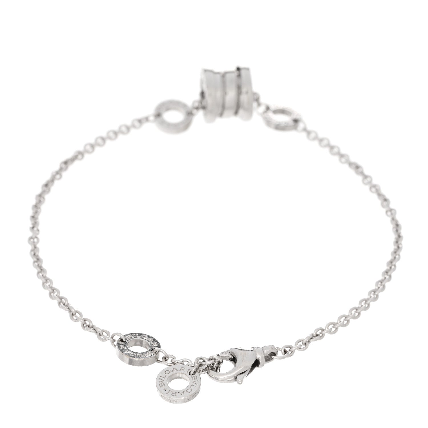 Bulgari 18K White Gold B.Zero1 Bracelet SM 2 of 4