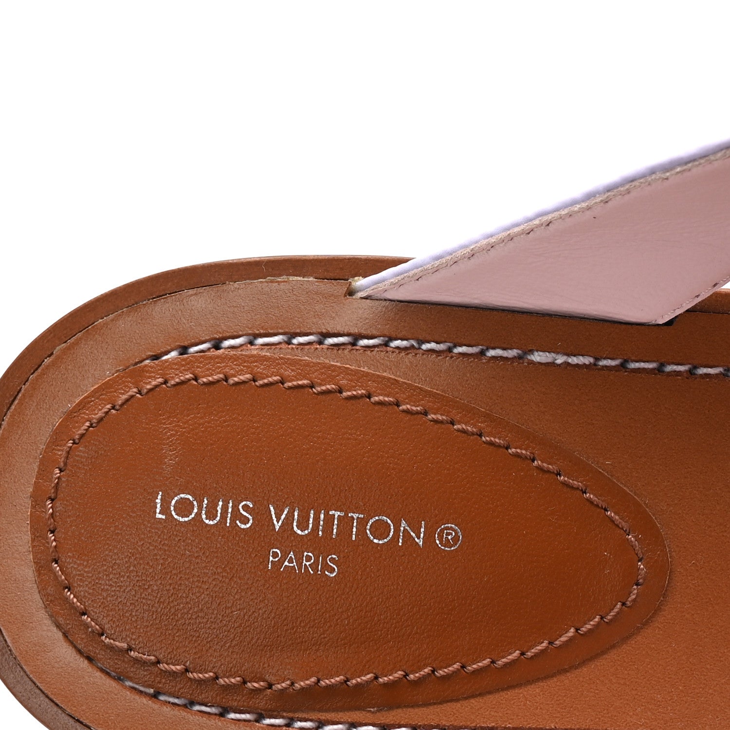 Louis Vuitton Monogram Sunny Flat Thong Sandals 40 Rose Clair Pink 8 of 9